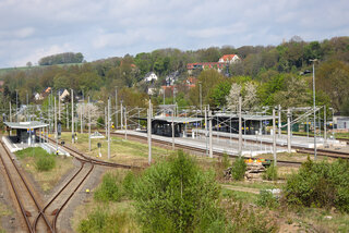 Die DB und der Bund investierten in den modernen Ausbau rund 9 Millionen Euro. Foto: Stadtverwaltung Flöha/ Erik Frank Hoffmann